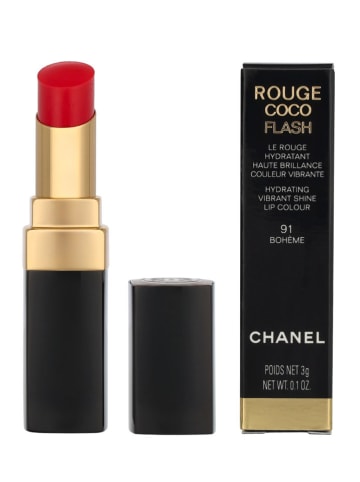 Chanel Szminka "Rouge Coco Flash Hydrating Vibrant Shine - #91 Boheme" - 3 g