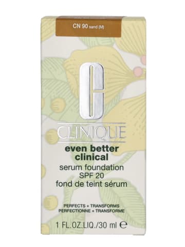 Clinique Serum-foundation "Even Better - 90 sand" - SPF 20, 30 ml
