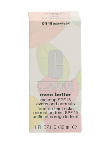 Clinique Foundation "Even Better - 18 cream whip" - LSF 15, 30 ml
