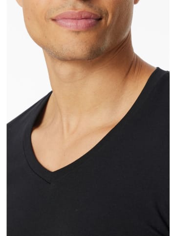 Schiesser Unterhemd in Schwarz