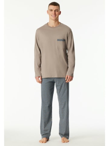 Schiesser Pyjama beige