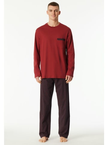 Schiesser Pyjama in Rot