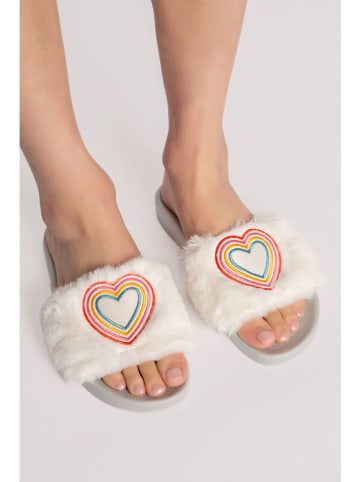 PJ Salvage Hausschuhe in Creme