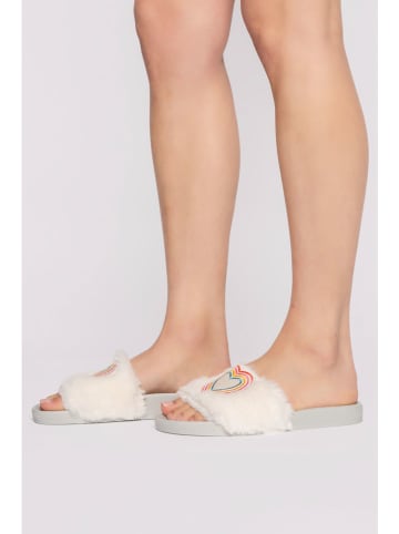 PJ Salvage Hausschuhe in Creme