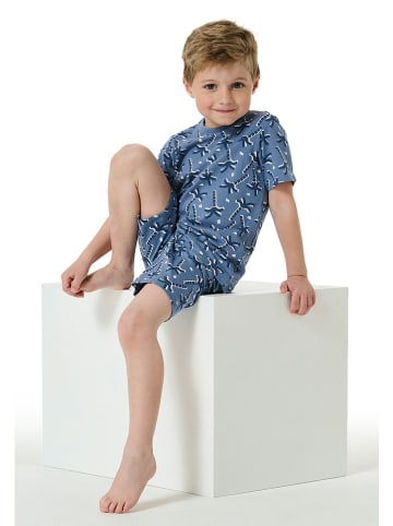 Schiesser Pyjama blauw