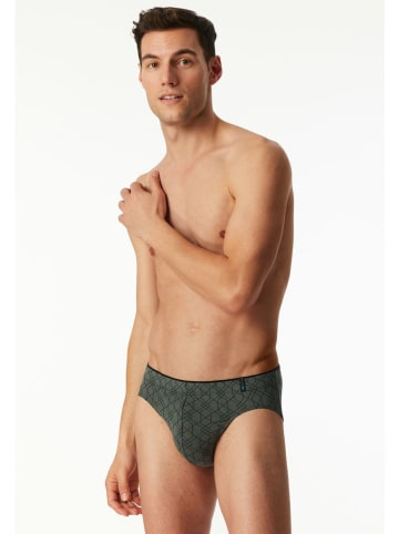 Schiesser Slip in Grün