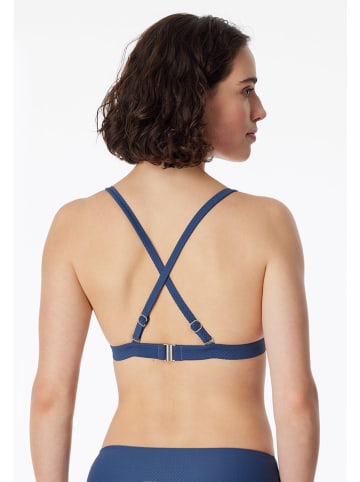 Schiesser Bikinitop donkerblauw