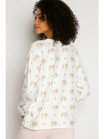 PJ Salvage Pyjama-Oberteil in Weiß