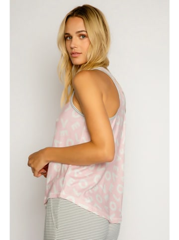 PJ Salvage Koszulka piżamowa w kolorze jasnoróżowym