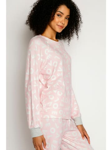 PJ Salvage Koszulka piżamowa w kolorze jasnoróżowym