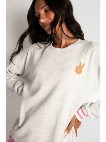 PJ Salvage Koszulka piżamowa w kolorze szarym