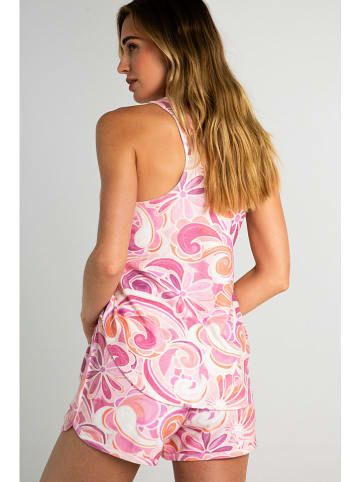 PJ Salvage Pyjamashort lichtroze