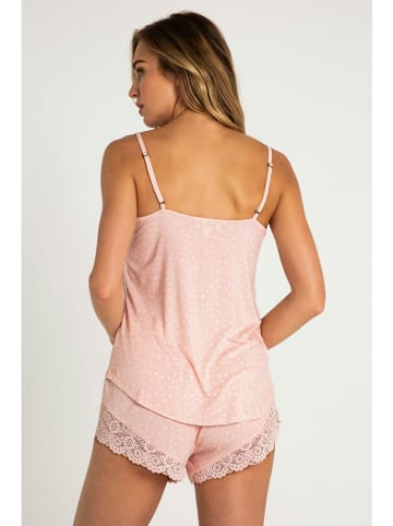 PJ Salvage Koszulka piżamowa w kolorze jasnoróżowym