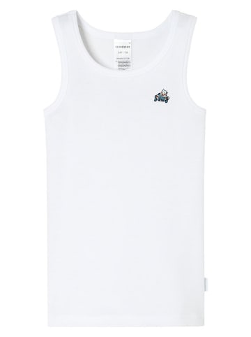 Schiesser 2er-Set: Hemdchen in Weiß/ Blau