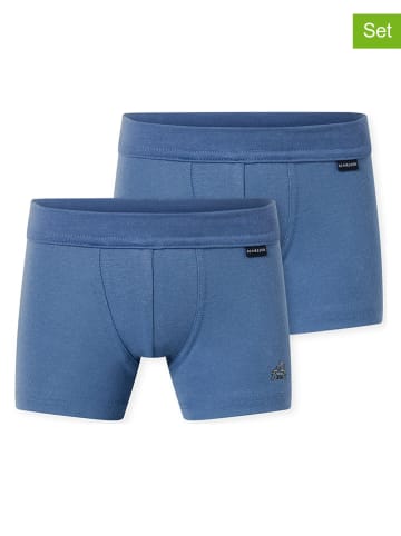 Schiesser 2er-Set: Boxershorts in Blau
