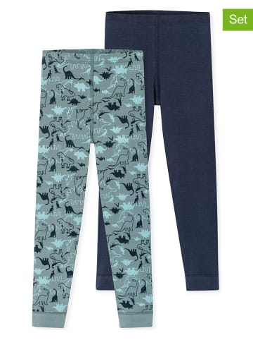 Schiesser Kalesony (2 pary) w kolorze granatowo-turkusowym