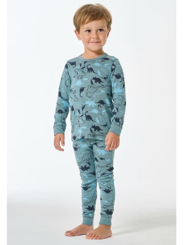 Schiesser Pyjama turquoise