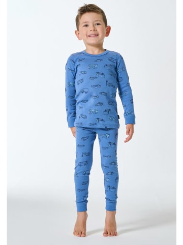 Schiesser Pyjama in Blau