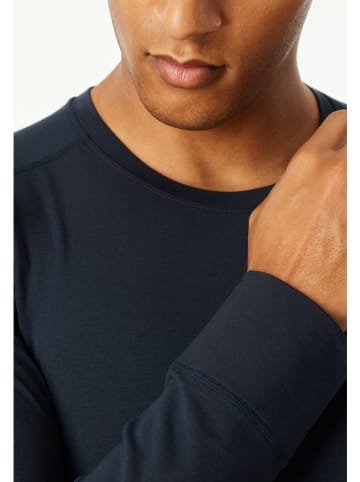 Schiesser Podkoszulek w kolorze granatowym