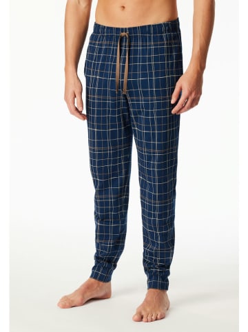 Schiesser Pyjama-Hose in Dunkelblau