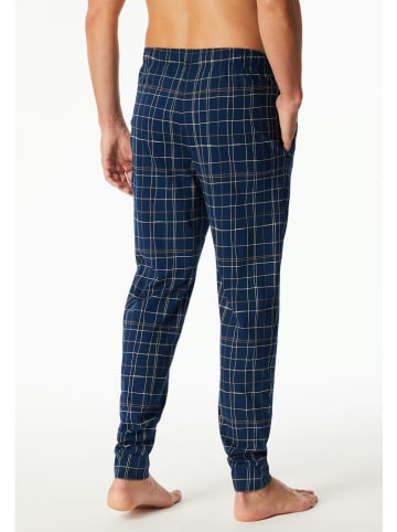 Schiesser Pyjama-Hose in Dunkelblau