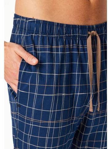 Schiesser Pyjama-Hose in Dunkelblau