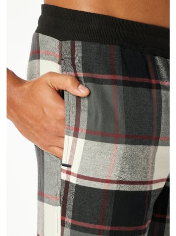 Schiesser Spodnie piżamowe w kolorze antracytowym