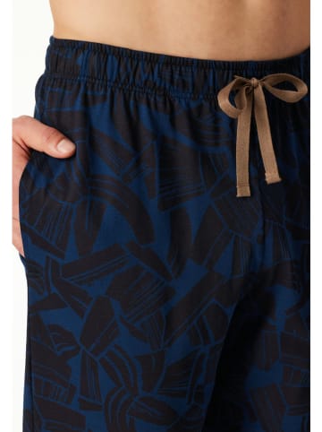 Schiesser Pyjama-Hose in Dunkelblau