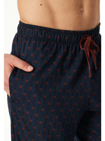Schiesser Pyjama-Hose in Dunkelblau