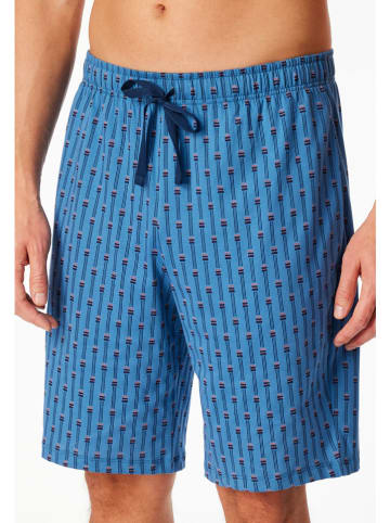 Schiesser Pyjama-Hose in Blau