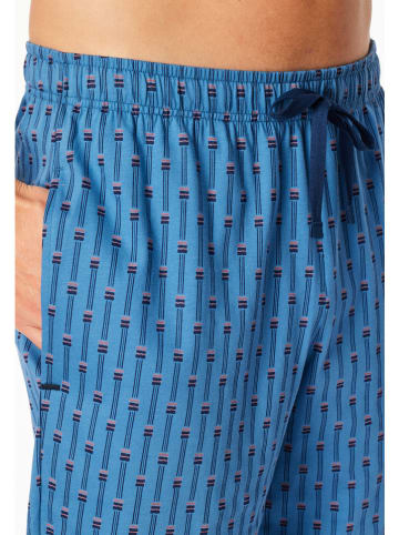 Schiesser Pyjamabroek blauw
