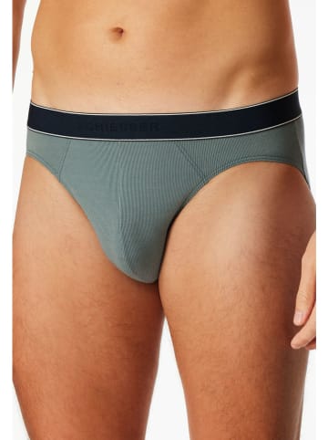 Schiesser Slip in Türkis