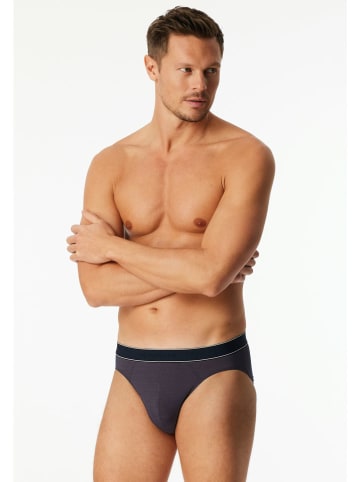 Schiesser Slipy w kolorze granatowym