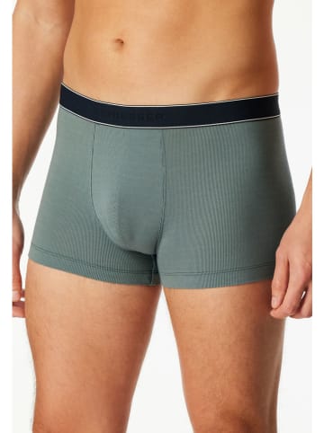 Schiesser Bokserki w kolorze zielonym