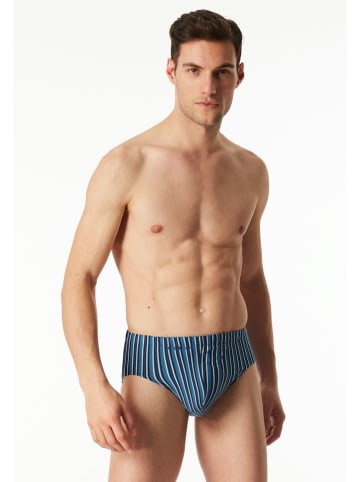 Schiesser Slipy w kolorze niebieskim