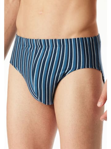 Schiesser Slipy w kolorze niebieskim