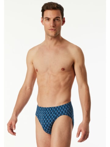 Schiesser Slip in Blau