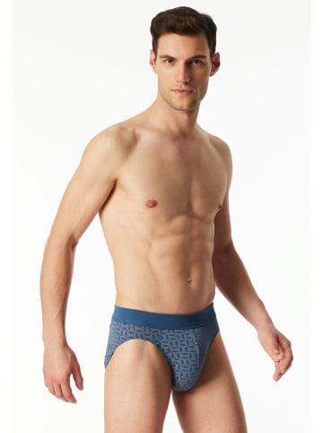 Schiesser Slipy w kolorze niebieskim