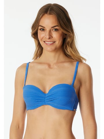 Schiesser Bikinitop blauw