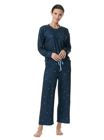 PJ Salvage Pyjama in Dunkelblau