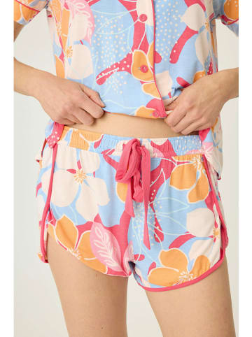 PJ Salvage Pyjama-Shorts in Bunt