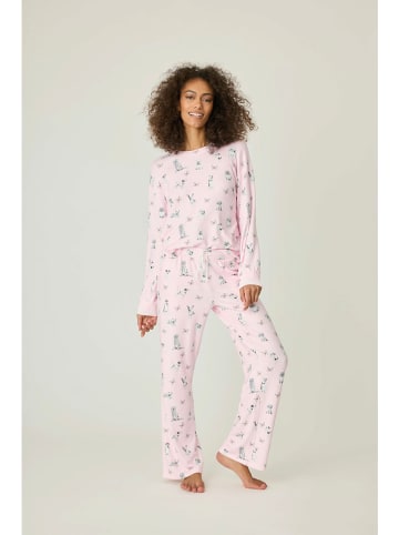 PJ Salvage Pyjama-Oberteil in Rosa