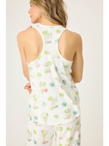 PJ Salvage Pyjama-Oberteil in Weiß