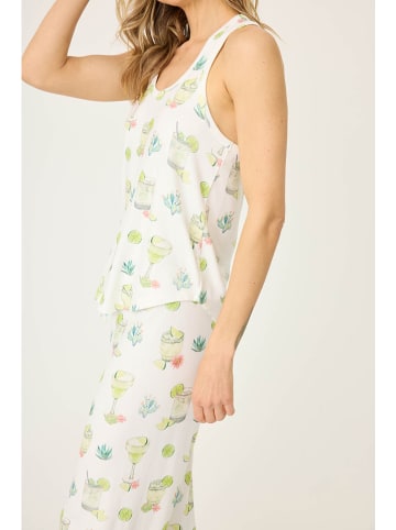 PJ Salvage Pyjama-Oberteil in Weiß