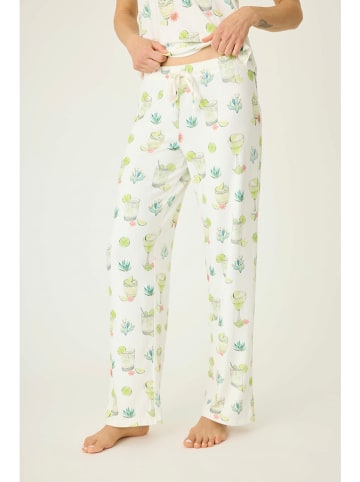 PJ Salvage Pyjama-Hose in Creme