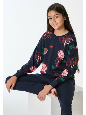 Schiesser Pyjama in Dunkelblau