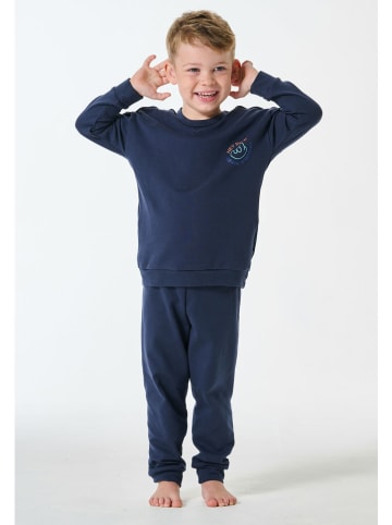 Schiesser Pyjama donkerblauw
