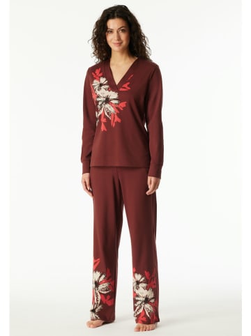 Schiesser Pyjama in Rot