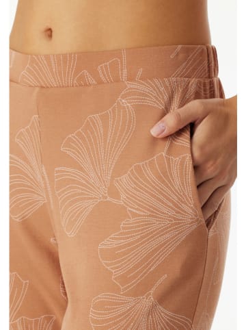 Schiesser Piżama w kolorze beżowym