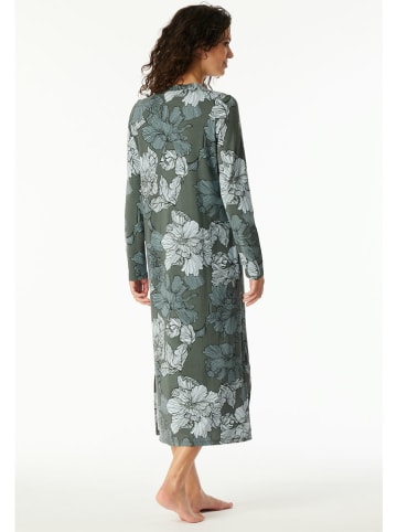 Schiesser Koszula nocna w kolorze zielonym